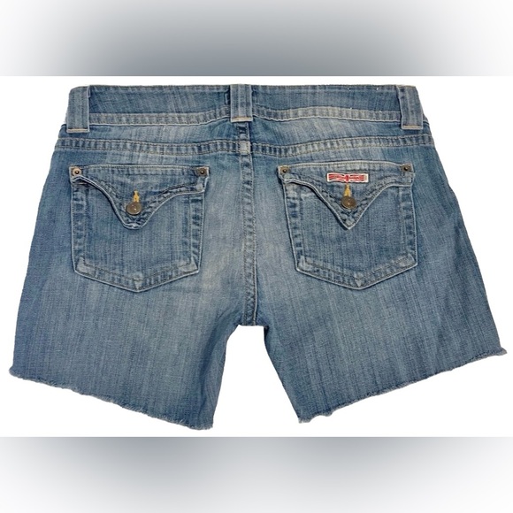 Hudson cut off jean denim shorts Size 31 - 4” inseam - Picture 2 of 9